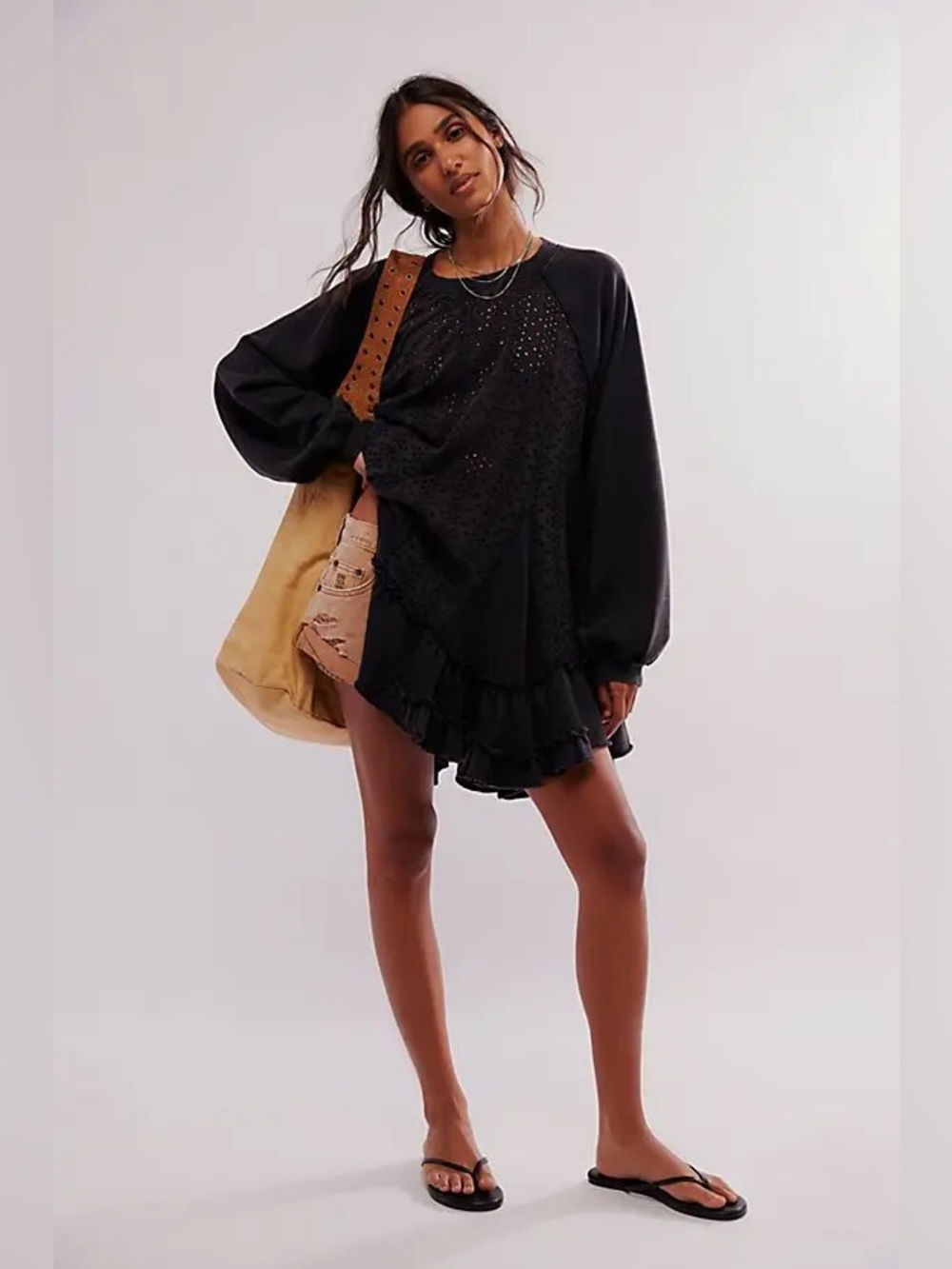 New Free People Eva Sweatshirt Size L